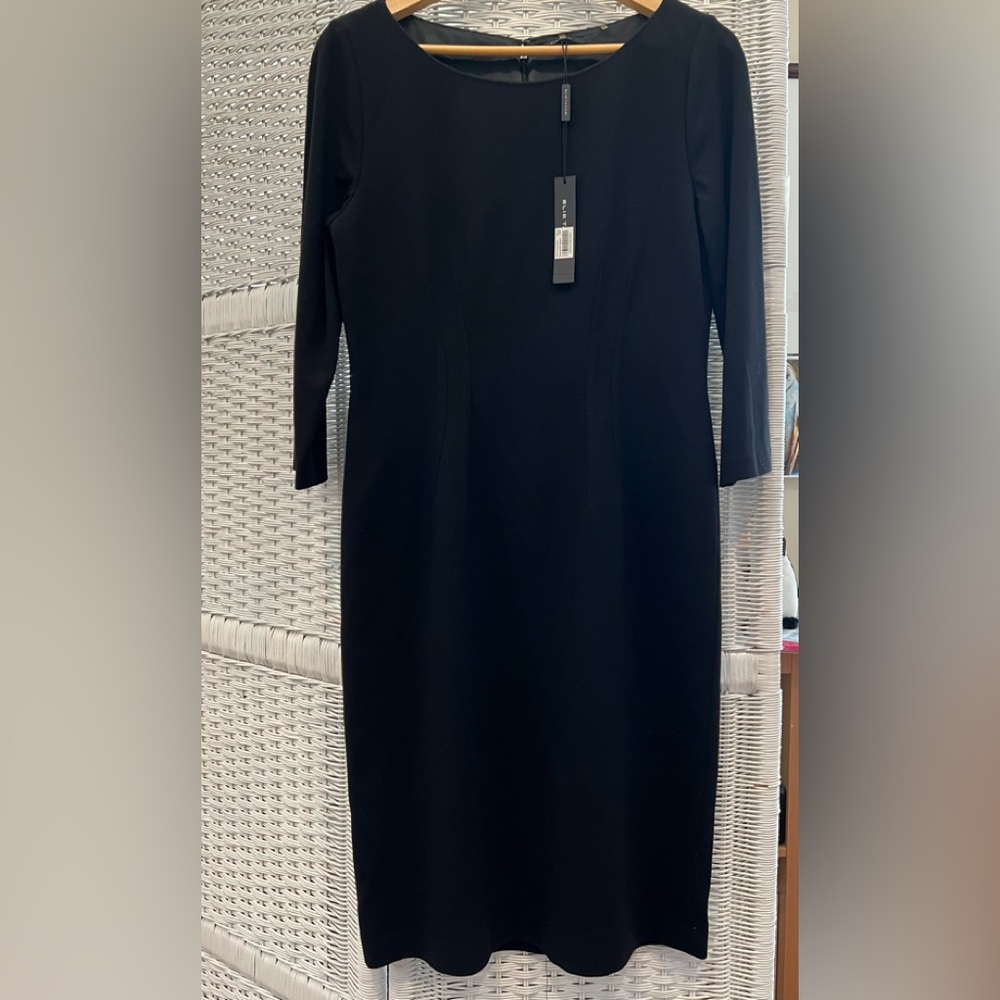 💐NWT ELIE TAHARI Classic Black Dress 10